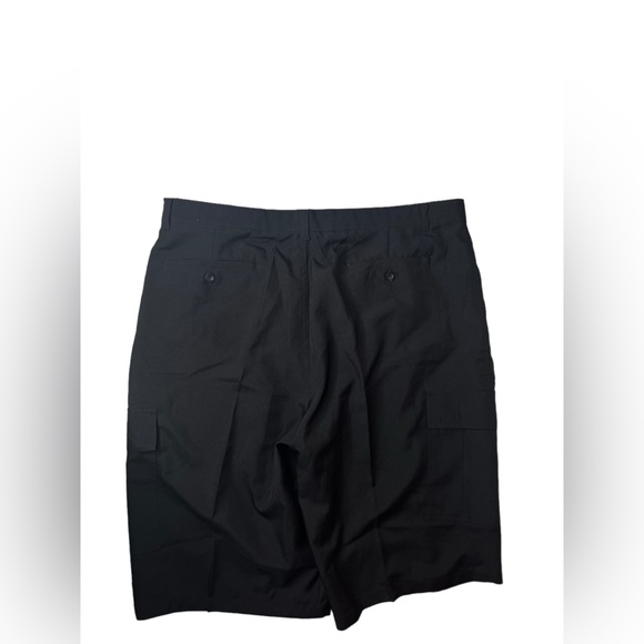 True Rock Men's Cargo Style Drawstring Shorts Black Size 42 - Picture 2 of 15